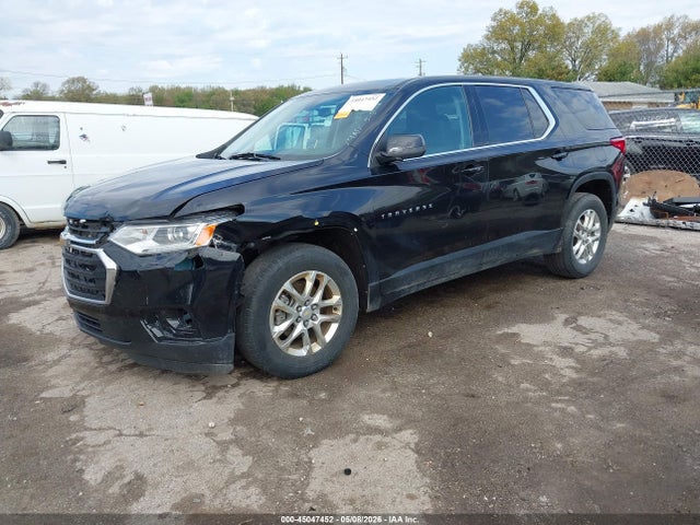 45047452 :رقم المزاد ، 1GNERFKW1MJ223817 vin ، 2021 Chevrolet Traverse Fwd Ls مزاد بيع