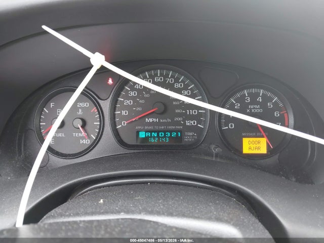 45047486 :رقم المزاد ، 2G1WW12EX59227256 vin ، 2005 Chevrolet Monte Carlo Ls مزاد بيع