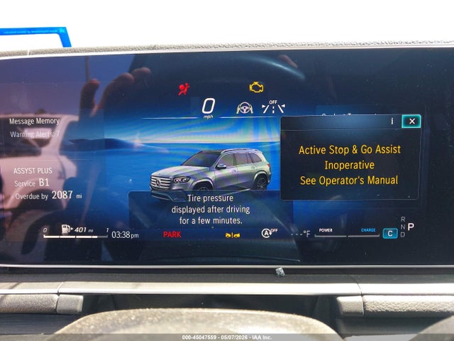 Aukcja sprzedaży 2024 Mercedes-benz Gls 450 4matic, vin: 4JGFF5KE7RB208789, numer aukcji: 45047559
