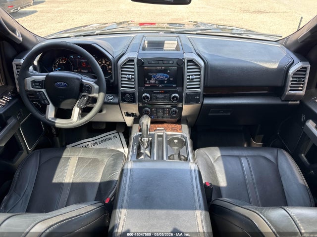 Auction sale of the 2015 Ford F-150 Platinum, vin: 1FTEW1EG1FFC10466, lot number: 45047589