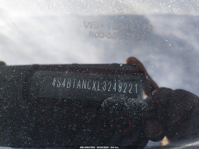 Aukcja sprzedaży 2020 Subaru Outback Limited, vin: 4S4BTANCXL3249221, numer aukcji: 45047592