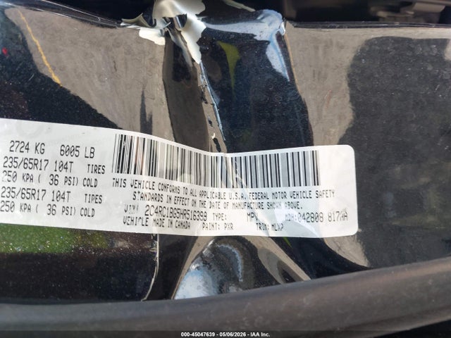 Aukcja sprzedaży 2017 Chrysler Pacifica Touring-l, vin: 2C4RC1BG5HR516399, numer aukcji: 45047639