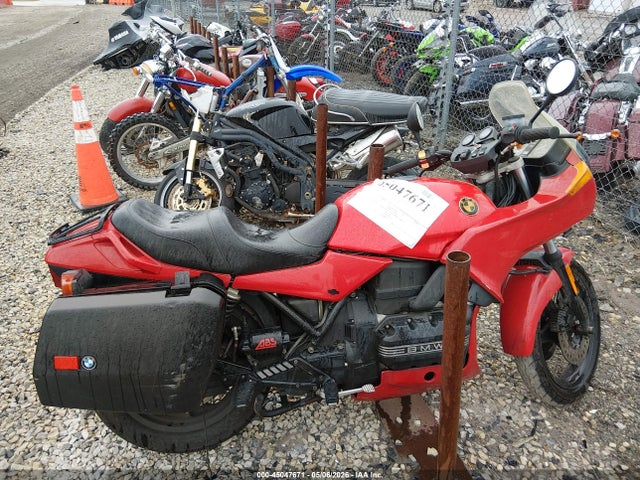 45047671 :رقم المزاد ، WB1057208M0152604 vin ، 1991 Bmw K75 S مزاد بيع