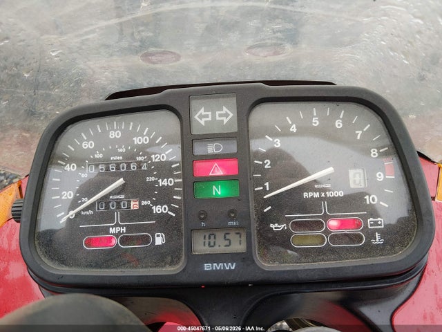 45047671 :رقم المزاد ، WB1057208M0152604 vin ، 1991 Bmw K75 S مزاد بيع