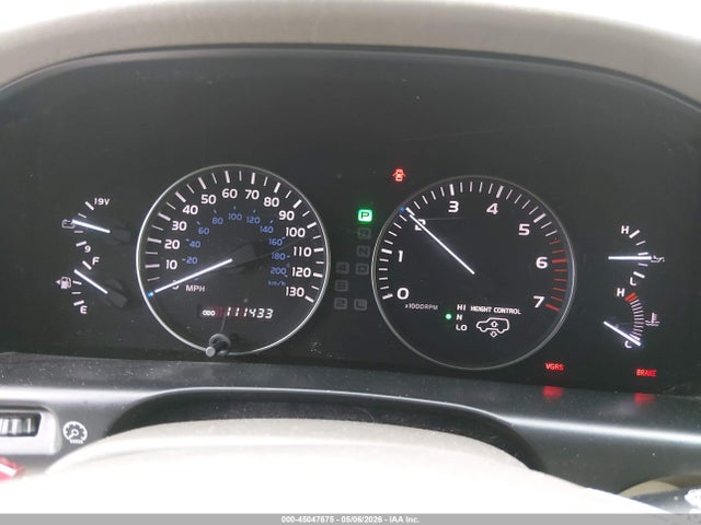 45047675 :رقم المزاد ، JTJHT00W674021255 vin ، 2007 Lexus Lx 470 مزاد بيع
