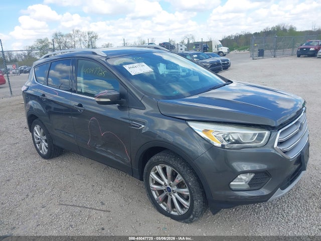 2017 Ford Escape Titanium მანქანა იყიდება აუქციონზე, vin: 1FMCU9JD7HUE21253, აუქციონის ნომერი: 45047725