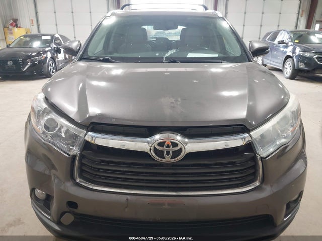 Продажа на аукционе авто 2015 Toyota Highlander Xle V6, vin: 5TDJKRFH9FS166877, номер лота: 45047729