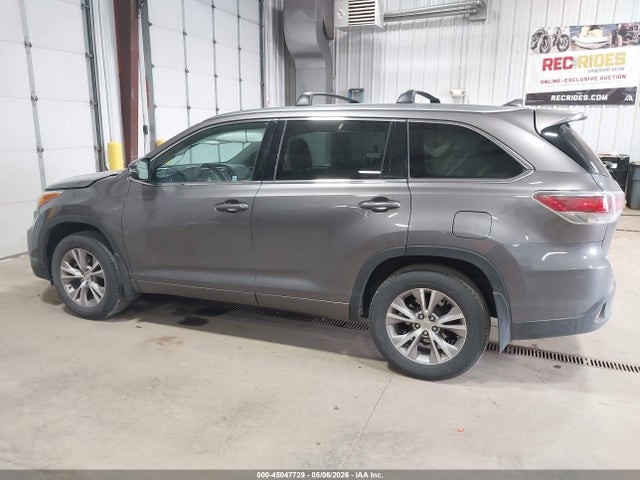 Продажа на аукционе авто 2015 Toyota Highlander Xle V6, vin: 5TDJKRFH9FS166877, номер лота: 45047729