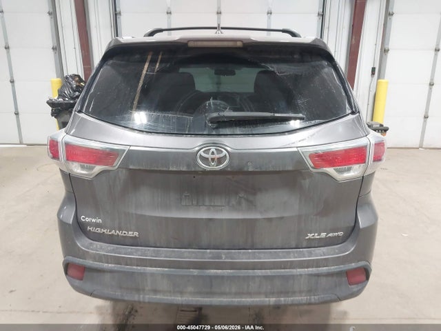 Продажа на аукционе авто 2015 Toyota Highlander Xle V6, vin: 5TDJKRFH9FS166877, номер лота: 45047729