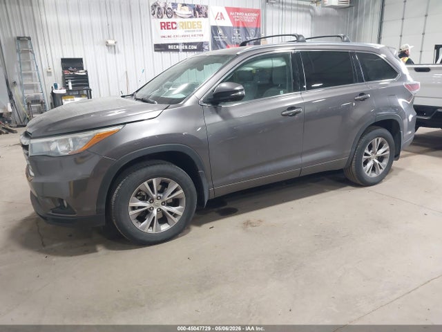 Продажа на аукционе авто 2015 Toyota Highlander Xle V6, vin: 5TDJKRFH9FS166877, номер лота: 45047729