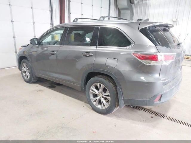 Продажа на аукционе авто 2015 Toyota Highlander Xle V6, vin: 5TDJKRFH9FS166877, номер лота: 45047729