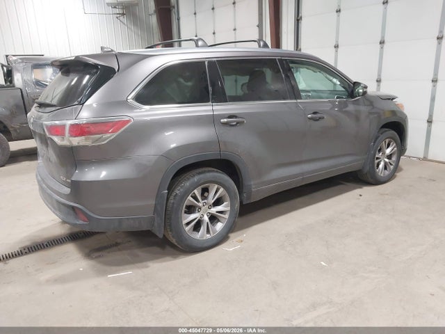 Продажа на аукционе авто 2015 Toyota Highlander Xle V6, vin: 5TDJKRFH9FS166877, номер лота: 45047729