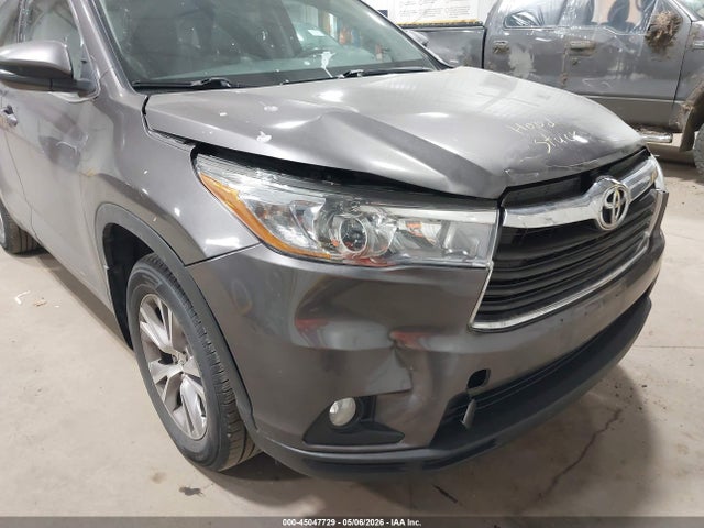 Продажа на аукционе авто 2015 Toyota Highlander Xle V6, vin: 5TDJKRFH9FS166877, номер лота: 45047729