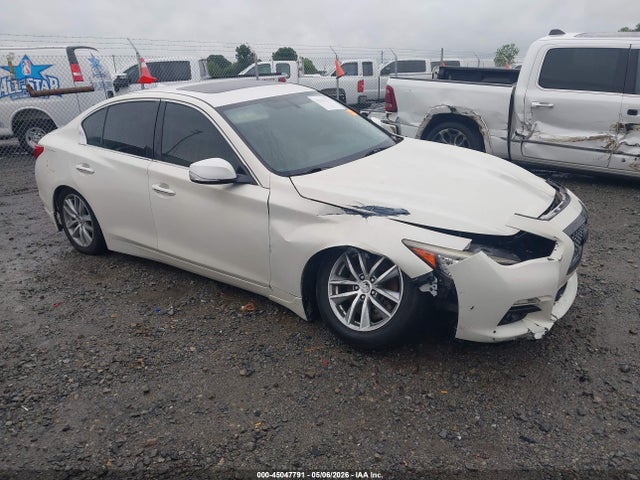 45047791 :رقم المزاد ، JN1BV7ARXEM700143 vin ، 2014 Infiniti Q50 Premium مزاد بيع