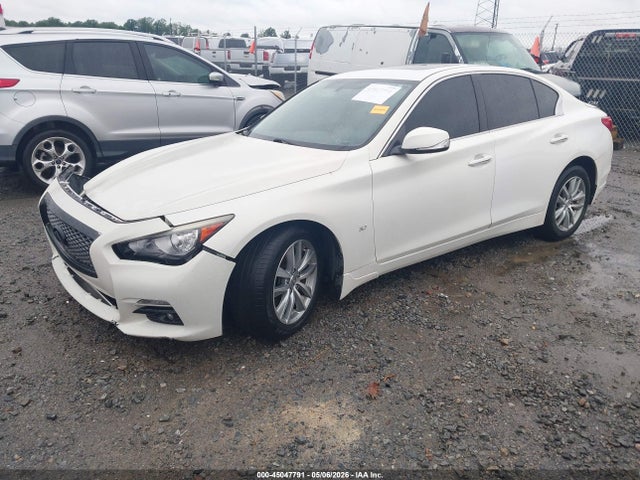 45047791 :رقم المزاد ، JN1BV7ARXEM700143 vin ، 2014 Infiniti Q50 Premium مزاد بيع