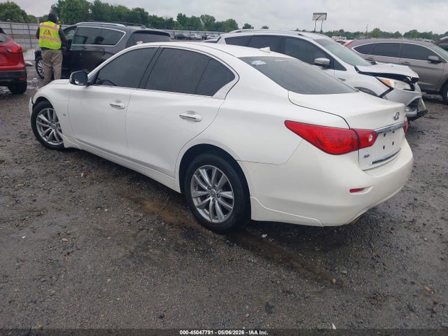 45047791 :رقم المزاد ، JN1BV7ARXEM700143 vin ، 2014 Infiniti Q50 Premium مزاد بيع