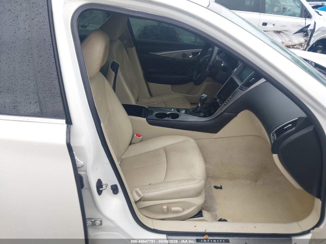 45047791 :رقم المزاد ، JN1BV7ARXEM700143 vin ، 2014 Infiniti Q50 Premium مزاد بيع