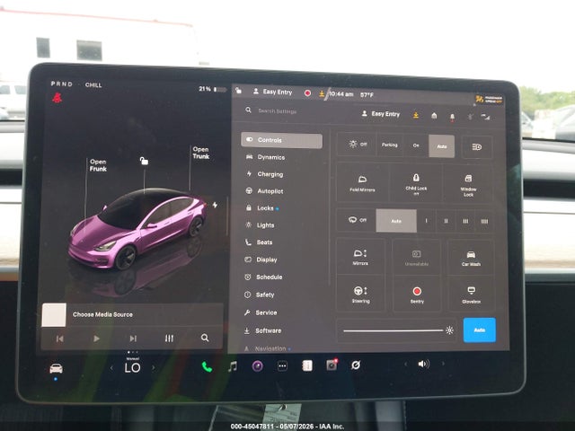 Aukcja sprzedaży 2022 Tesla Model 3 Long Range Dual Motor All-wheel Drive, vin: 5YJ3E1EB7NF276005, numer aukcji: 45047811
