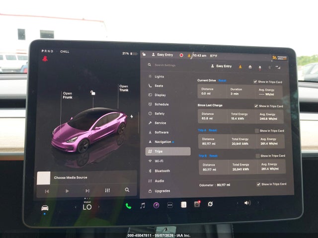 Aukcja sprzedaży 2022 Tesla Model 3 Long Range Dual Motor All-wheel Drive, vin: 5YJ3E1EB7NF276005, numer aukcji: 45047811