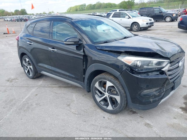2017 Hyundai Tucson Limited მანქანა იყიდება აუქციონზე, vin: KM8J3CA24HU346968, აუქციონის ნომერი: 45047879