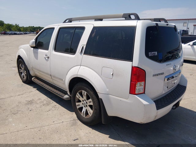 Продажа на аукционе авто 2011 Nissan Pathfinder Silver, vin: 5N1AR1NN0BC606531, номер лота: 45047906