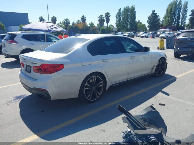 2018 Bmw M550i Xdrive მანქანა იყიდება აუქციონზე, vin: WBAJB9C56JB286983, აუქციონის ნომერი: 45047934