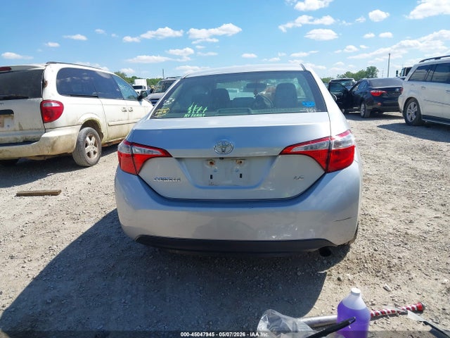 Продаж на аукціоні авто 2016 Toyota Corolla Le, vin: 5YFBURHE5GP496298, номер лоту: 45047945
