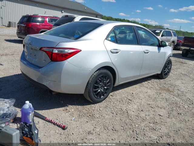 Продаж на аукціоні авто 2016 Toyota Corolla Le, vin: 5YFBURHE5GP496298, номер лоту: 45047945