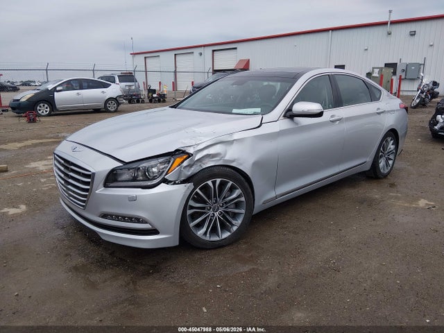 2016 Hyundai Genesis 3.8 მანქანა იყიდება აუქციონზე, vin: KMHGN4JE6GU135368, აუქციონის ნომერი: 45047988
