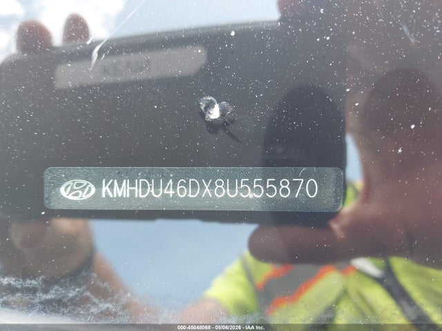 Auction sale of the 2008 Hyundai Elantra Gls/se, vin: KMHDU46DX8U555870, lot number: 45048068