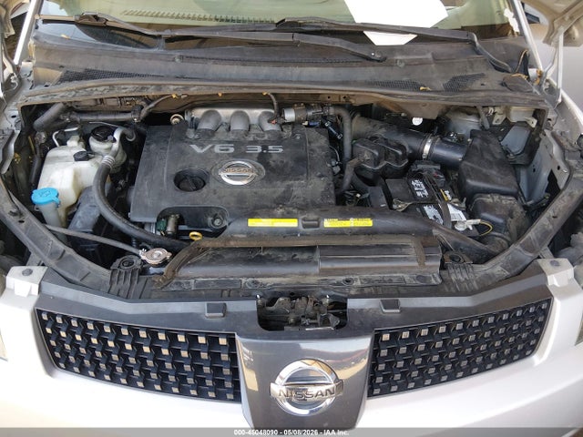 2005 Nissan Quest 3.5 S მანქანა იყიდება აუქციონზე, vin: 5N1BV28U25N109627, აუქციონის ნომერი: 45048090