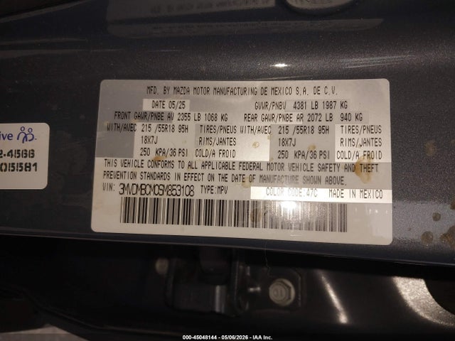 Mazda Cx-30 2.5 S Carbon Edition 2025 3MVDMBCM0SM853108 Image 9