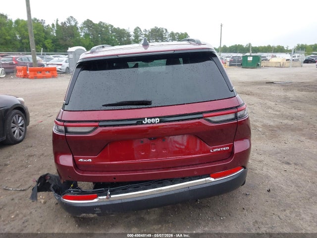 45048149 :رقم المزاد ، 1C4RJHBG9RC123403 vin ، 2024 Jeep Grand Cherokee Limited 4x4 مزاد بيع