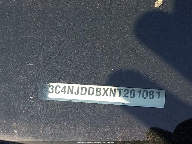 Продажа на аукционе авто 2022 Jeep Compass Trailhawk 4x4, vin: 3C4NJDDBXNT201081, номер лота: 45048160