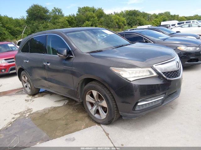 45048171 :رقم المزاد ، 5FRYD4H28GB001637 vin ، 2016 Acura Mdx Acurawatch Plus Package مزاد بيع