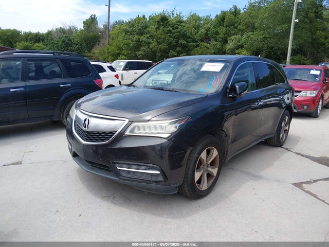 Aukcja sprzedaży 2016 Acura Mdx Acurawatch Plus Package, vin: 5FRYD4H28GB001637, numer aukcji: 45048171