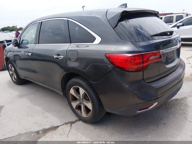 45048171 :رقم المزاد ، 5FRYD4H28GB001637 vin ، 2016 Acura Mdx Acurawatch Plus Package مزاد بيع
