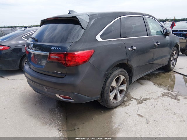 Продажа на аукционе авто 2016 Acura Mdx Acurawatch Plus Package, vin: 5FRYD4H28GB001637, номер лота: 45048171