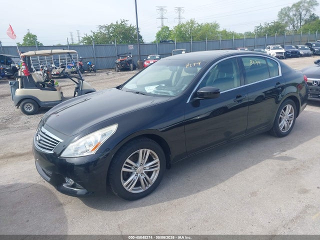 2013 Infiniti G37x მანქანა იყიდება აუქციონზე, vin: JN1CV6AR2DM750967, აუქციონის ნომერი: 45048274