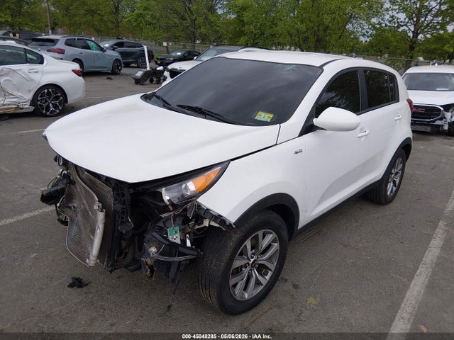 2016 Kia Sportage Lx მანქანა იყიდება აუქციონზე, vin: KNDPBCAC5G7827268, აუქციონის ნომერი: 45048285