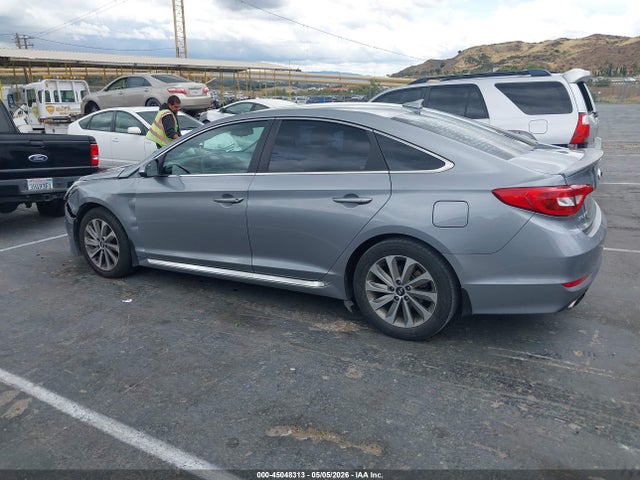 2017 Hyundai Sonata Sport მანქანა იყიდება აუქციონზე, vin: 5NPE34AFXHH481476, აუქციონის ნომერი: 45048313