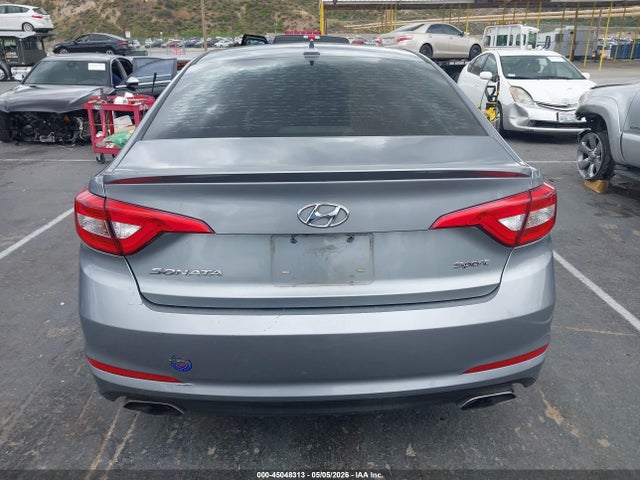 2017 Hyundai Sonata Sport მანქანა იყიდება აუქციონზე, vin: 5NPE34AFXHH481476, აუქციონის ნომერი: 45048313
