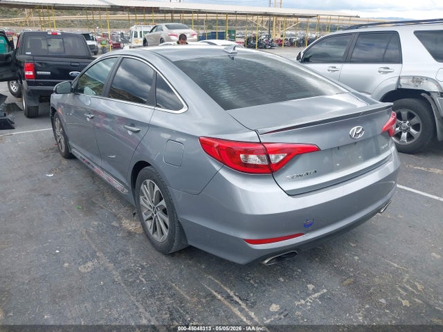 2017 Hyundai Sonata Sport მანქანა იყიდება აუქციონზე, vin: 5NPE34AFXHH481476, აუქციონის ნომერი: 45048313