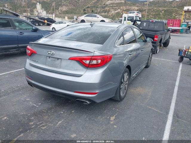 2017 Hyundai Sonata Sport მანქანა იყიდება აუქციონზე, vin: 5NPE34AFXHH481476, აუქციონის ნომერი: 45048313