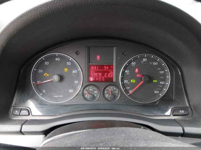 2008 Volkswagen Jetta Se/sel მანქანა იყიდება აუქციონზე, vin: 3VWRM71K08M070124, აუქციონის ნომერი: 45048376