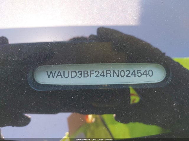 45048418 :رقم المزاد ، WAUD3BF24RN024540 vin ، 2024 Audi A6 Premium 45 Tfsi Quattro S Tronic مزاد بيع