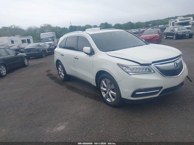 Auction sale of the 2016 Acura Mdx Advance   Entertainment Packages/advance Package, vin: 5FRYD4H94GB059774, lot number: 45048455