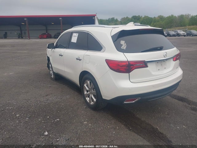 45048455 :رقم المزاد ، 5FRYD4H94GB059774 vin ، 2016 Acura Mdx Advance   Entertainment Packages/advance Package مزاد بيع