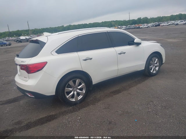 45048455 :رقم المزاد ، 5FRYD4H94GB059774 vin ، 2016 Acura Mdx Advance   Entertainment Packages/advance Package مزاد بيع