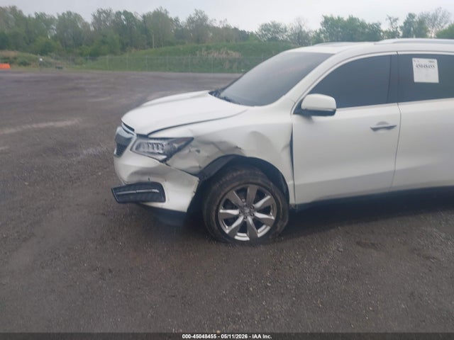 45048455 :رقم المزاد ، 5FRYD4H94GB059774 vin ، 2016 Acura Mdx Advance   Entertainment Packages/advance Package مزاد بيع